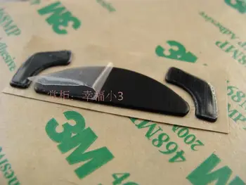 1 комплект оригинальных мышиных коньков 3 м Ножки для мыши для Razer abyssus TPFE материал толщиной 0,5 мм, используемый для замены