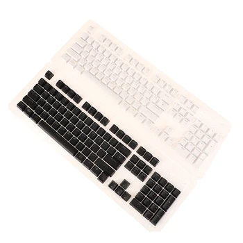 1 шт. 104 Клавиши Корейские Прозрачные Колпачки для клавиш с подсветкой для механического переключателя игровой клавиатуры OEM Профиль ABS Колпачок для ключей