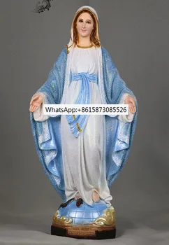 50 см крупнооптовые католические христианские принадлежности домашняя Церковь Религиозный Иисус Святая Дева Мария Невинности художественная статуя