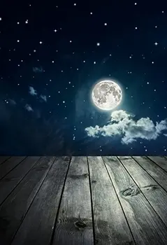 5x7 футов, Фоновая фотография в Лунную ночь, Фон для Новорожденных