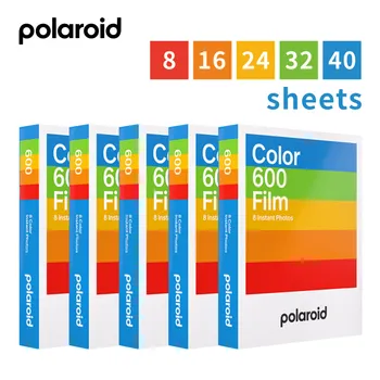 8-40 Листов Polaroid Originals Цветная пленка Instant 600 Для Зеркальной камеры Onestep2 Instax 680 636 637 640 650 660 Невозможен автофокус
