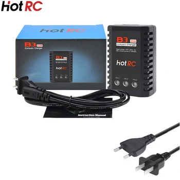 HotRc Imax B3 20W 1.6A Компактное Портативное Зарядное устройство для Баланса Заряда Батареи Для 7,4 V 11,1 V RC LiPo Battery EU US