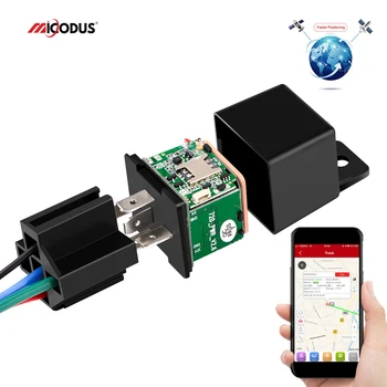 Micodus MV720 Автомобильный GPS-трекер С приложением Geofence Автомобильный GPS-Локатор в режиме реального Времени Отключает топливо Для Мотоцикла GPS-реле Отслеживающее Устройство