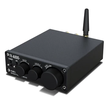 Nieuwe FX-AUDIO FX-502E-L Hifi 2.0 Bt 5.1 Volledige Digitale Audio Mini Eindversterker 75 Вт * 2