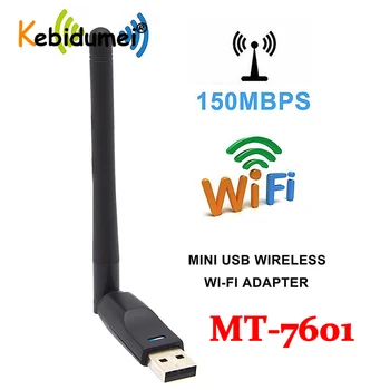 USB WiFi Антенна Беспроводная Сетевая карта MT-7601 Для Цифрового Спутникового Ресивера-Декодера Freesat V7 HD V8 Super IP-S2 Для Портативных ПК
