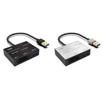 USB-концентратор Совместим с картой памяти серии M/G XQD/SD-картой Высокоскоростная док-станция с USB 3,0 USB-Разветвитель Для Ноутбука Macbook HUAWEI