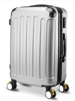 Брендовый 20-дюймовый 24-дюймовый багаж на колесиках, чемодан на колесиках, дорожный чемодан, Спиннер, кейсы, тележка, чемодан на колесиках, багаж