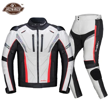 Водонепроницаемая мотоциклетная куртка, мужская куртка для мотокросса, ветрозащитная куртка Jaqueta Motoqueiro, непромокаемая мотоциклетная куртка + брючный костюм