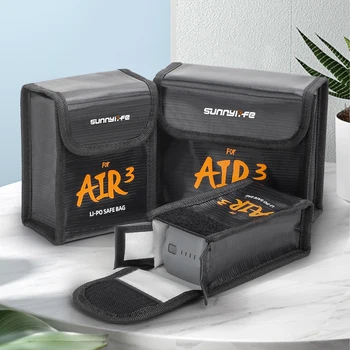 для DJI AIR 3 Батарея взрывозащищенная защитная сумка для хранения Огнестойкие защитные аксессуары