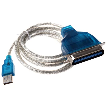 Кабель-адаптер USB для параллельного принтера IEEE 1284, ПК (подключите ваш старый параллельный принтер к USB-порту)