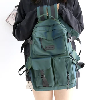 Красочный Винтажный Рюкзак Для мужчин и женщин, 15,6-дюймовые рюкзаки для ноутбуков, женская школьная сумка на плечо для девочек-подростков, Модные сумки для книг, Новинка