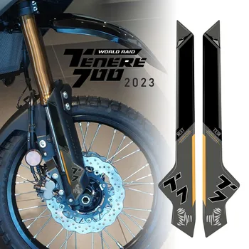 Наклейка на Переднее крыло мотоцикла из 3D эпоксидной смолы Для нового Yamaha Tenere 700 2023