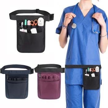 Новая нейлоновая поясная сумка на плечо, чехол-органайзер для медсестры, поясная сумка, Дополнительный карман, пояс, Дополнительные карманные сумки, Аксессуары, инструмент