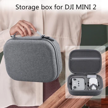 Портативный чехол для переноски Дрона DJI Mini 2, Сумочка, коробка для хранения, Водонепроницаемая жесткая коробка, Аксессуар