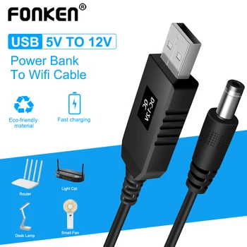 Универсальный кабель питания от USB до постоянного тока для маршрутизатора, Мини-вентилятора, динамика, разъем от USB до DC3,5 мм, Кабель для зарядки, Шнур питания, разъем адаптера