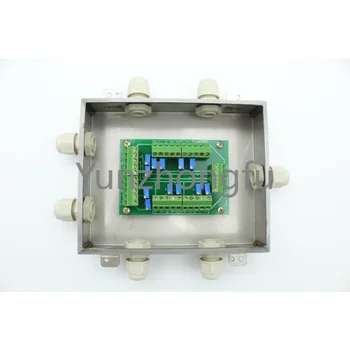 Электрическая распределительная коробка для 6 тензодатчиков diy электронный робот amscope emo
